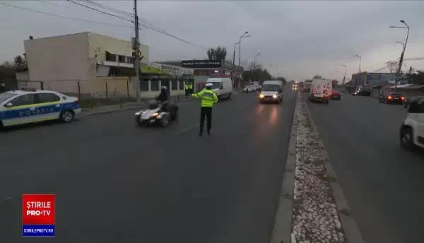Controale ale Poliţiei la nivel național pentru respectarea purtării măștii în mijloacele de transport în comun