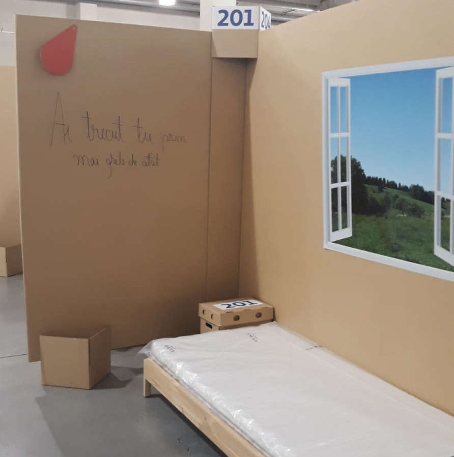 Cum arată centrul pentru bolnavii de Covid-19 din Chitila, realizat &icirc;n 3 luni de la demarara proiectului