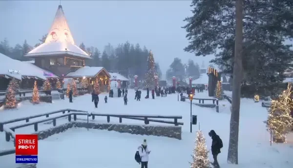 Pandemia a schimbat lucrurile în orașul lui Moș Crăciun. Vor fi cu 90% mai puțini turiști în Rovaniemi