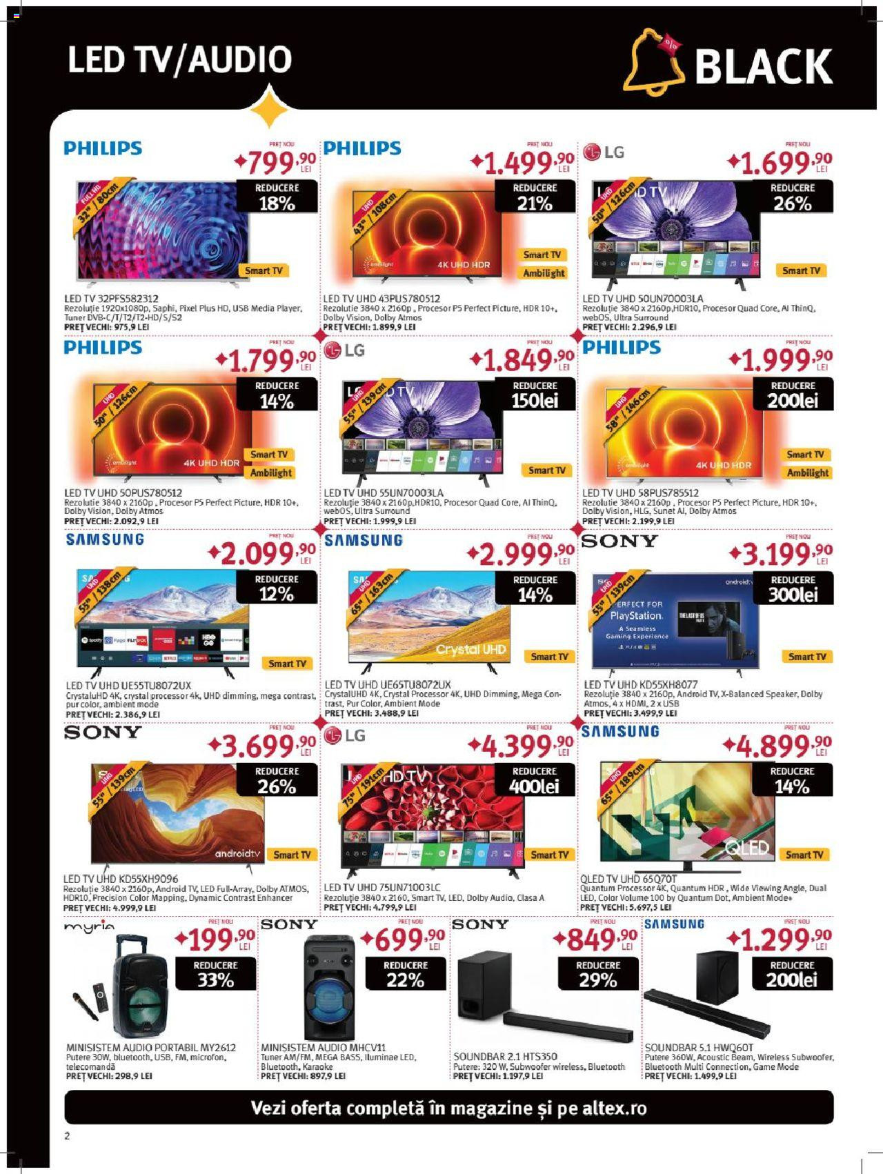 ALTEX Black Friday 2020. Catalog