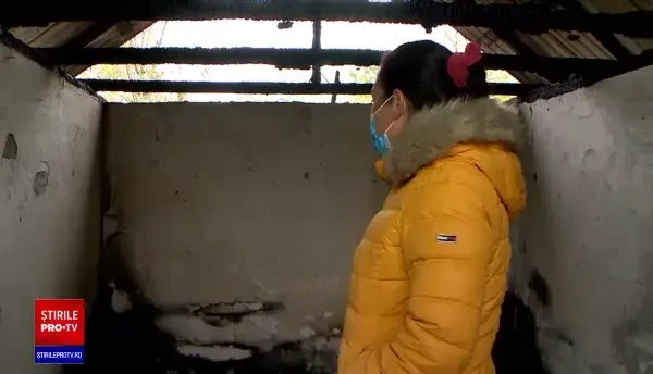 Casa unei mame cu 4 copii din Iași, incendiată de partenerul femeii. „Banii munciţi s-au dus într-o oră”