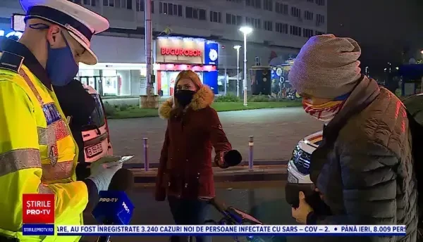 Controale și amenzi din primele ore de restricții. ”O porcărie peste limita omenească să mă opriți”