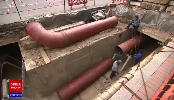 Nicușor Dan a semnat contractul de reabilitare cu bani europeni a unui segment de termoficare