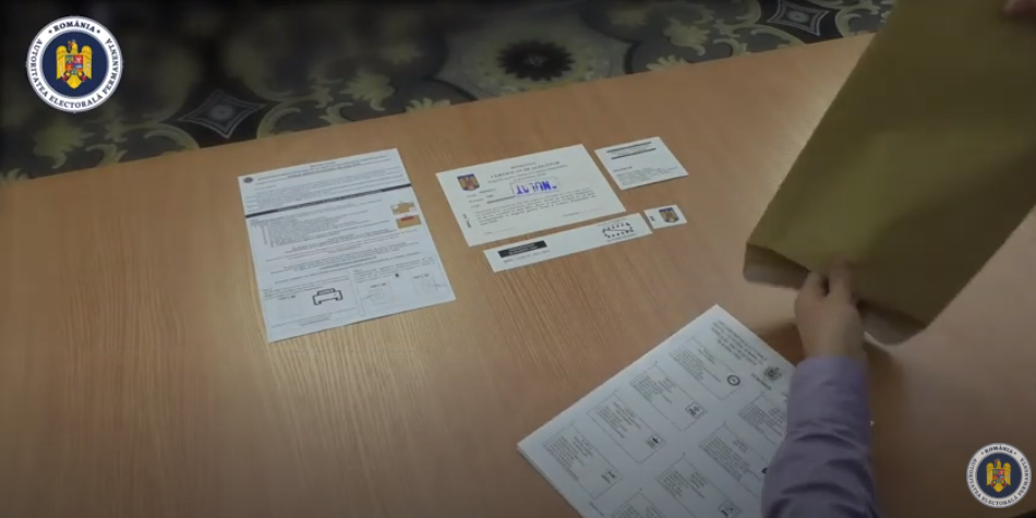 GHID VIDEO. Cum vor vota românii din străinătate prin corespondență