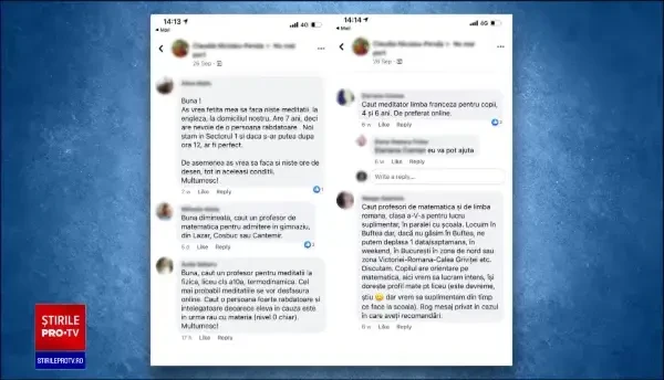 A crescut numărul elevilor care fac meditații. La cât a ajuns prețul unei ședințe de pregătire