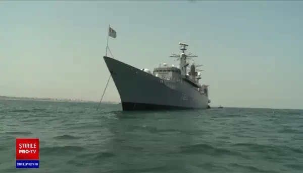 Marinarii români de pe fregata „Regina Maria” au revenit în țară. 110 dintre ei au COVID-19