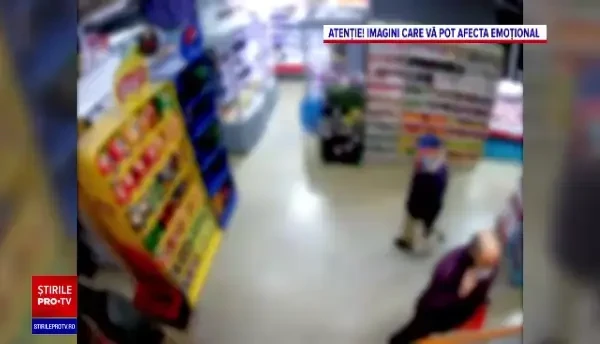 Momentul în care Cristina Joia a fost lovită violent. Video din magazin