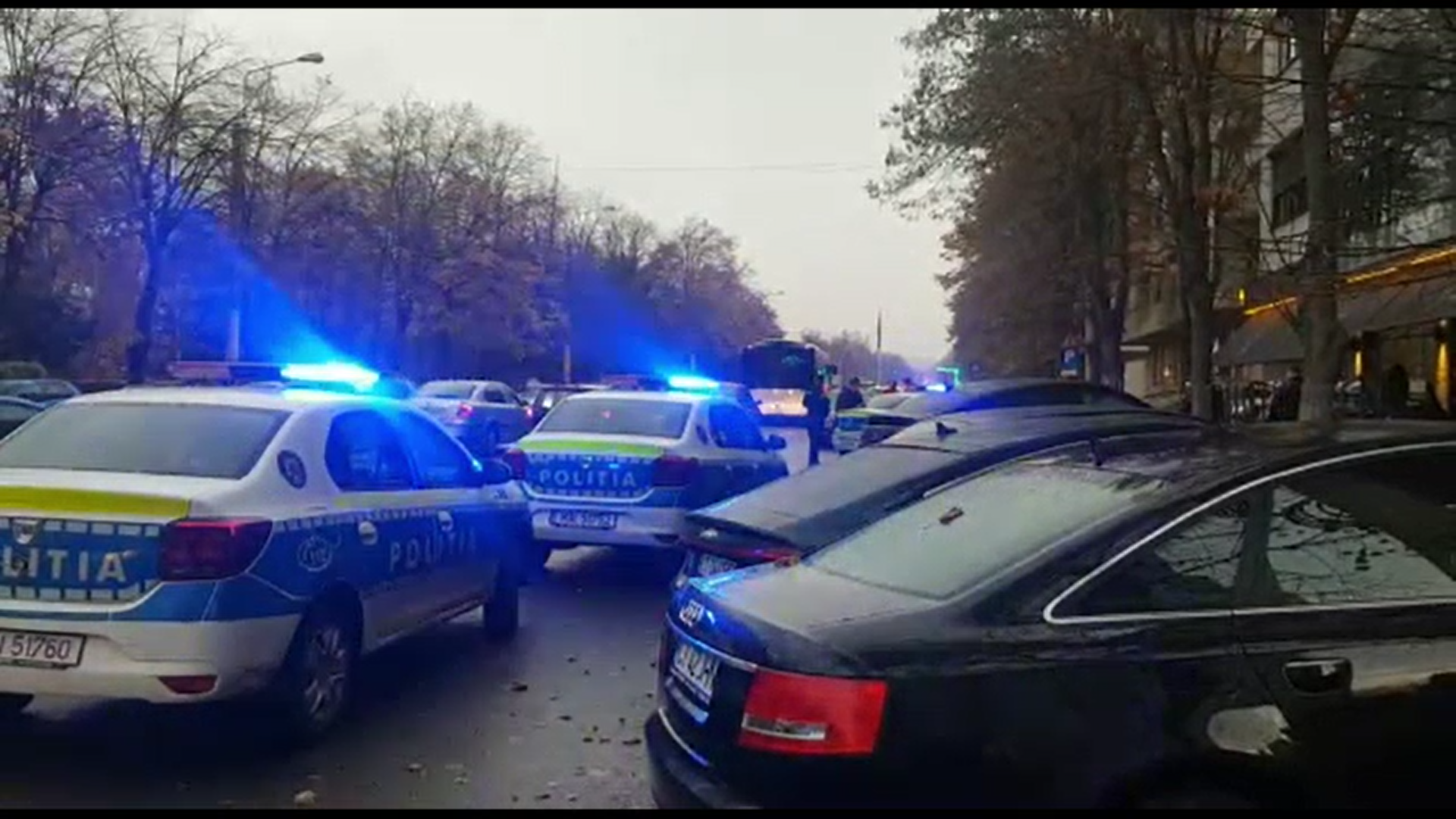 Bărbatul care a tras cu un pistol cu bile pe un bulevard din Constanţa, reţinut de poliţişti