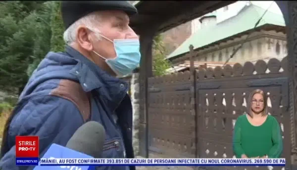 Mănăstirea Lainici, în carantină pentru două săptămâni. Un călugăr a murit iar alte șapte persoane sunt infectate