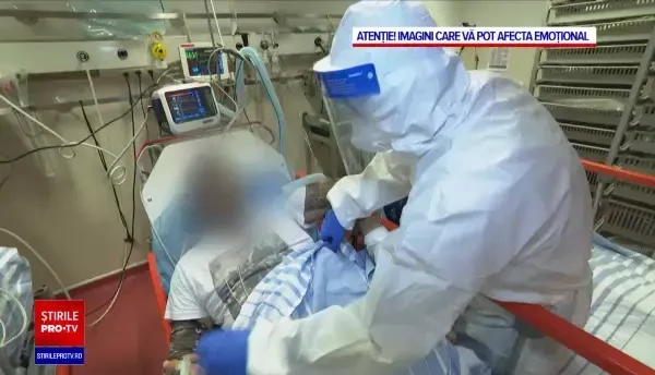 Mărturia teribilă a unui pacient cu Covid: "Dimineața vedeam când mai pleca câte un coleg în sac"