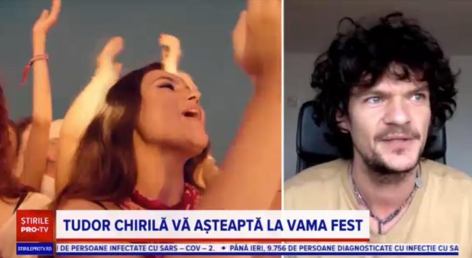 Tudor Chirilă, noi informații despre Vama Fest. Unde va putea fi urmărit și care va fi programul