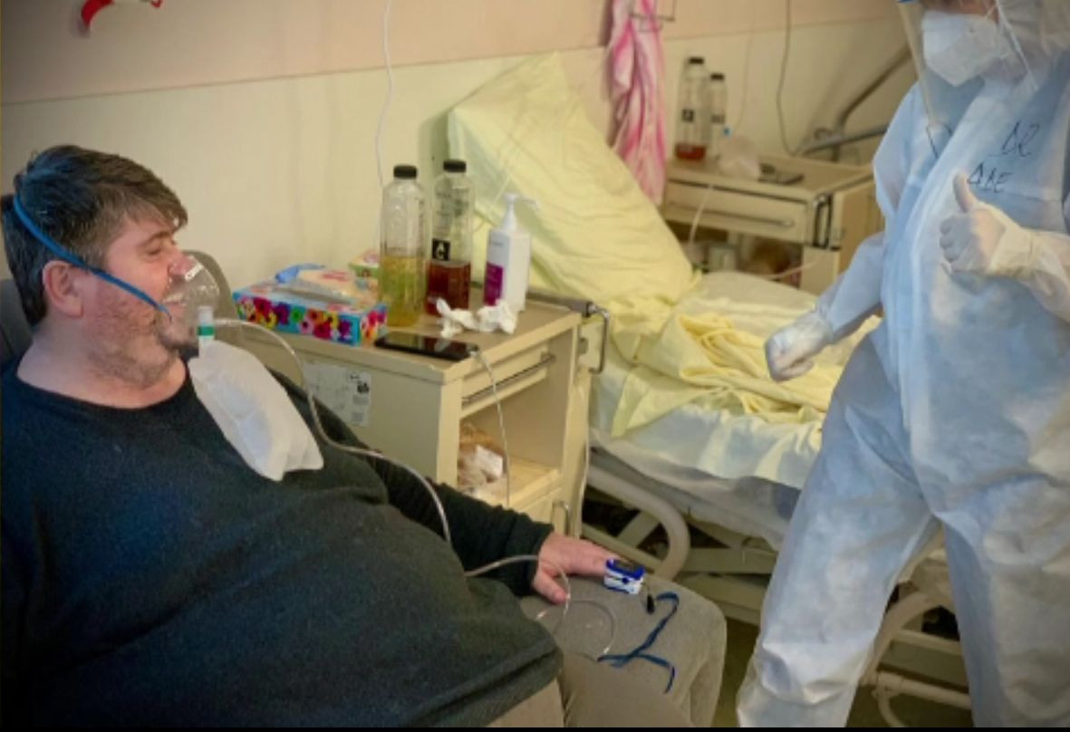 Drama unui pacient cu plămânii 70% afectați de coronavirus. Ștefan: "Frica asta e cea mai mare"