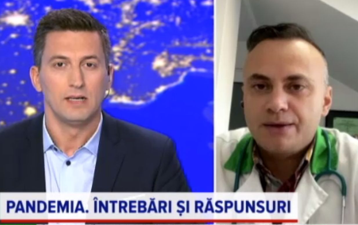 Medicul Adrian Marinescu a explicat la ce trebuie să fie atenți bolnavii de COVID în izolare la domiciliu