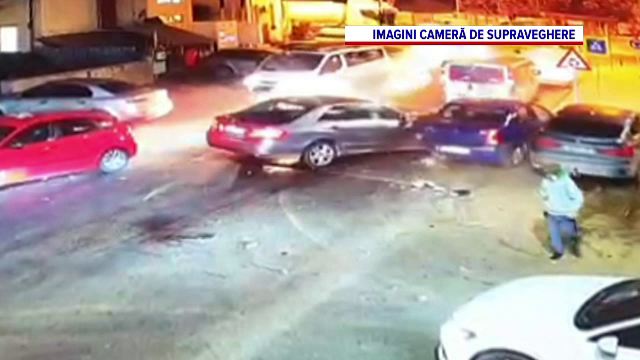 VIDEO. Momentul accidentului cu 7 mașini din Ilfov, după un presupus furt a 650.000 de lei