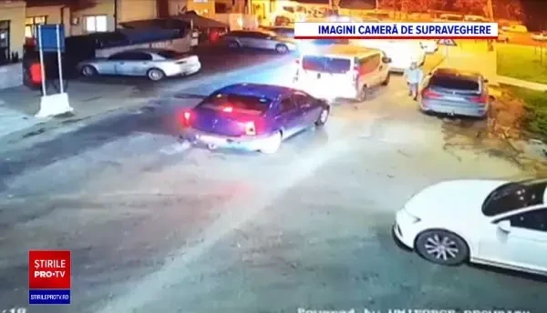 VIDEO. Momentul accidentului cu 7 mașini din Ilfov, după un presupus furt a 650.000 de lei