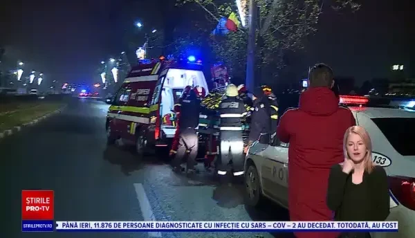 Accident teribil provocat de un tânăr fără permis în orașul Pantelimon. Scafandrii, chemați să caute o victimă inexistentă