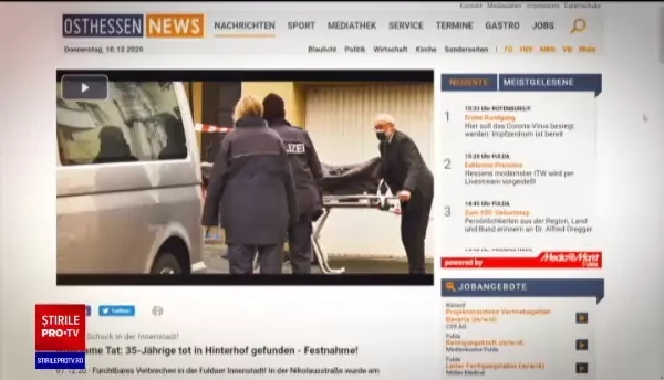 O doctoriţă româncă a fost ucisă în Germania. Poliţia l-a reţinut pe principalul suspect