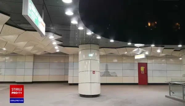 VIDEO. Plouă din nou într-o stația de metrou Eroilor 2, inaugurată în urmă cu nici 3 luni
