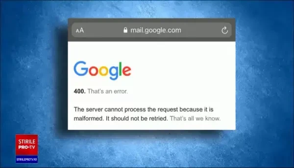 Google anunță că a rezolvat problemele. YouTube și Gmail sunt active pentru majoritatea utilizatorilor