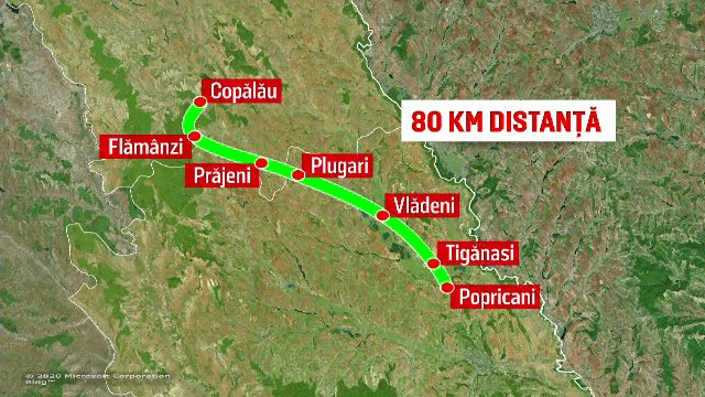 Momentul în care poliţiştii din Botoșani au împuşcat mortal un şofer pe care l-au urmărit 80 de km
