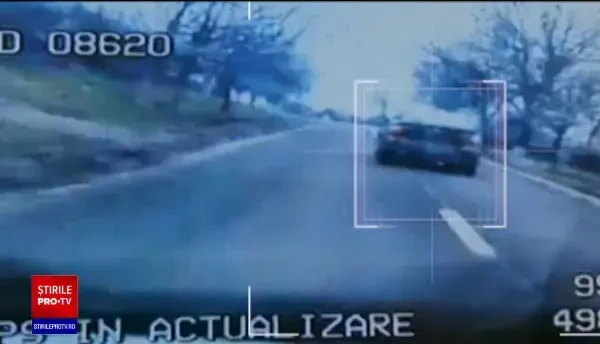 ANIMAŢIE GRAFICĂ: Cum a avut loc urmărirea în care poliţiştii au împuşcat mortal un şofer. Momentul final, filmat