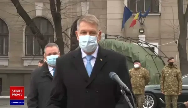 Klaus Iohannis: ”Din ianuarie vom avea 100.000 de doze de vaccinuri pe săptămână”