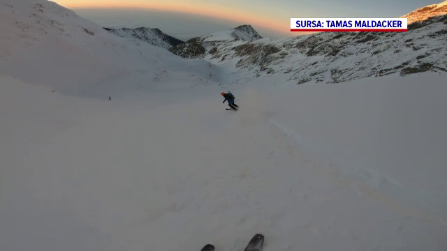 Regatul de zăpadă de la Bâlea îi face fericiți pe turiști. ”Locul ăsta e ca o eliberare”