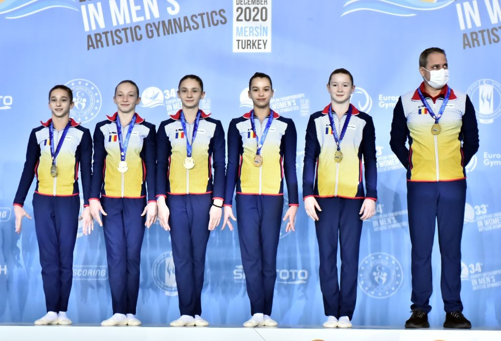 Medalie de argint pentru România la Campionatele Europene feminine de gimnastică artistică