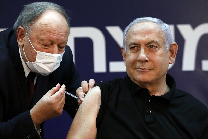 Netanyahu, primul cetăţean israelian vaccinat anti-COVID. "Un moment emoţionant"