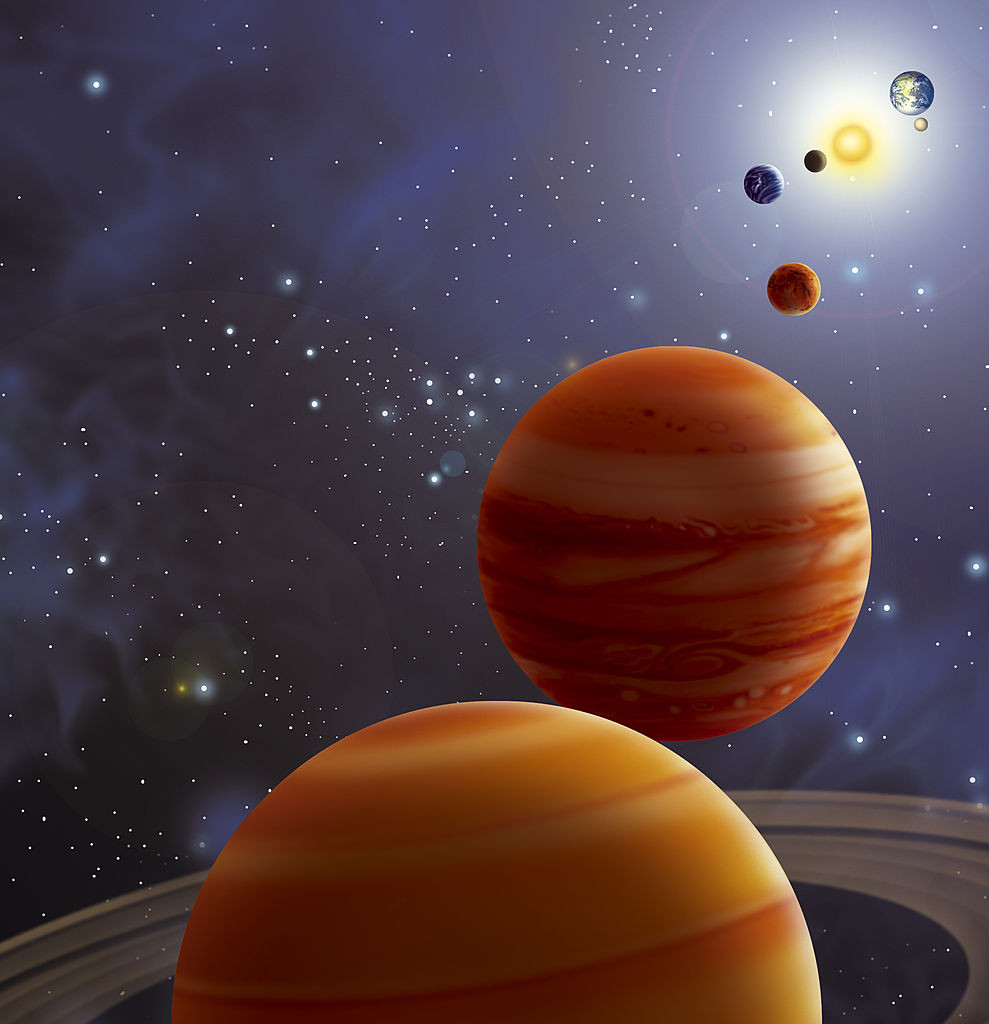 Aliniere extrem de rară a celor mai mari planete în ziua Solstițiului de iarnă