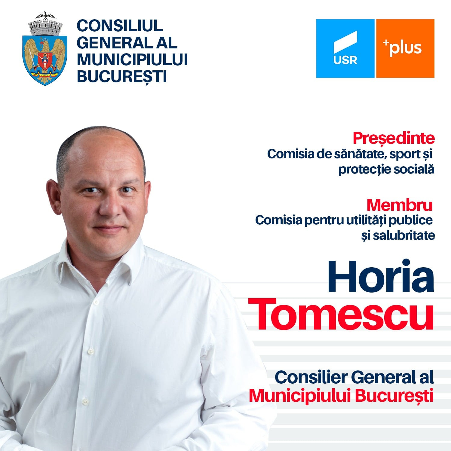 Horia Tomescu (USR PLUS) şi Stelian Bujduveanu (PNL) sunt noii viceprimari ai Capitalei