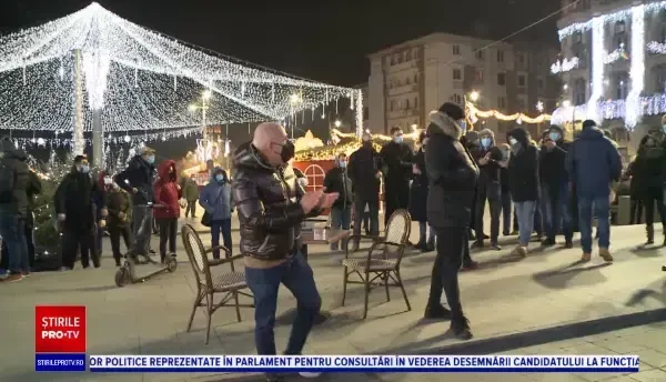 Proteste la Craiova, după ce restaurantele au fost din nou închise. ”Nu poți să faci o bătaie de joc la adresa oamenilor”
