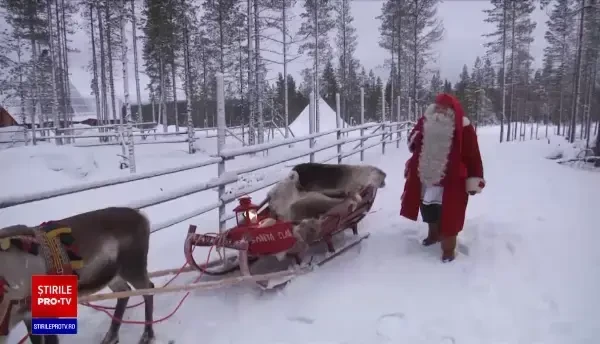 Moș Crăciun și-a început călătoria în jurul lumii. Unde poate fi urmărit LIVE traseul său