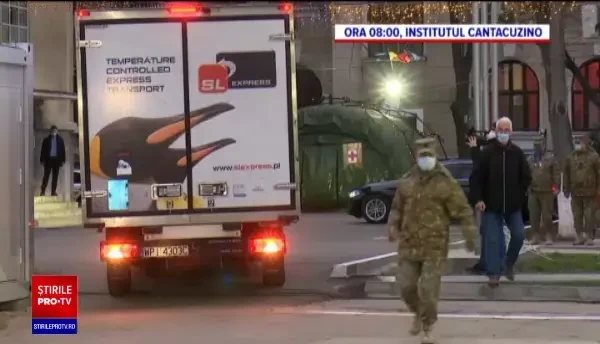 În România au ajuns primele doze de vaccin anti-Covid. Începe campania de vaccinare a populației