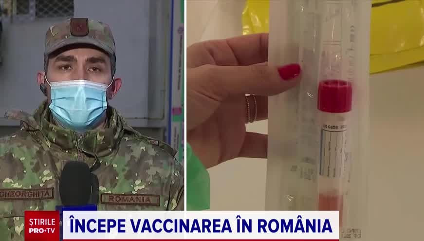 vaccin, Romania