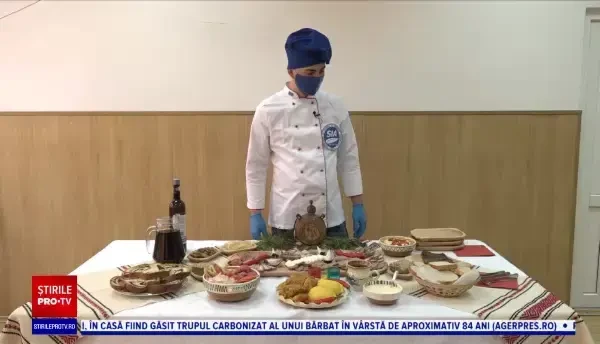 Meniul clasic de sărbători vs. un prânz obișnuit. Câte calorii are fiecare