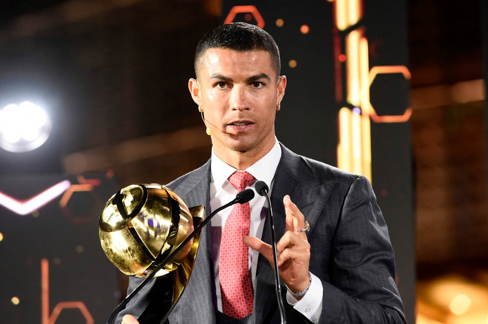 Cristiano Ronaldo, desemnat cel mai bun fotbalist al secolului XXI la gala Globe Soccer Awards