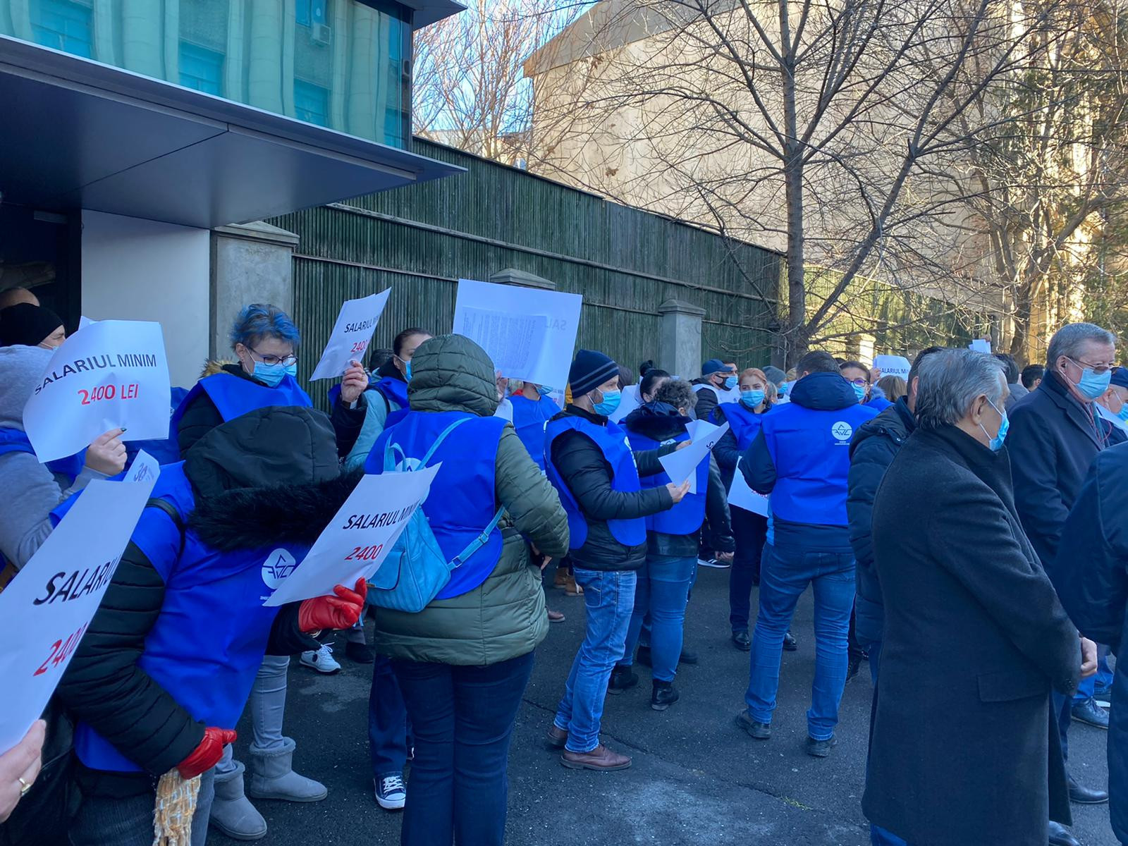 sindicalisti, proteste