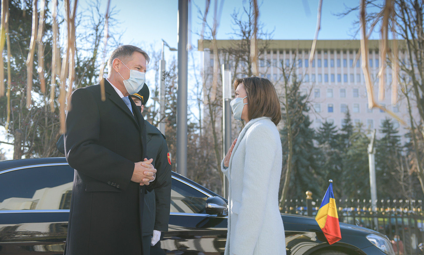 Klaus Iohannis, Maia Sandu