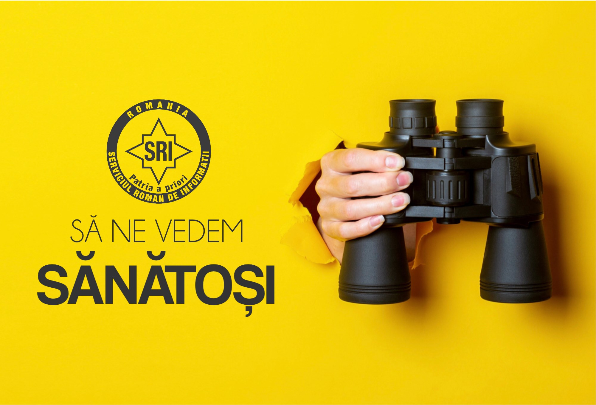 Urarea sugestivă a SRI pentru noul an