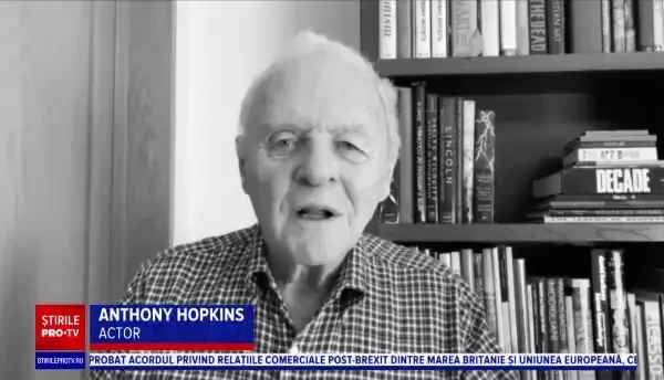 Anthony Hopkins nu a mai băut alcool de 45 de ani. Mesajul legendarului actor