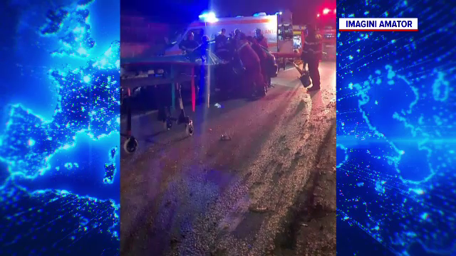 Grav accident de circulație în județul Cluj. 4 femei, rănite, după ce o șoferiță nu s-a asigurat