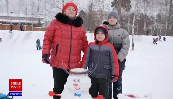 Festival dedicat oamenilor de zăpadă, în Rusia. CUm arată creațiile unice