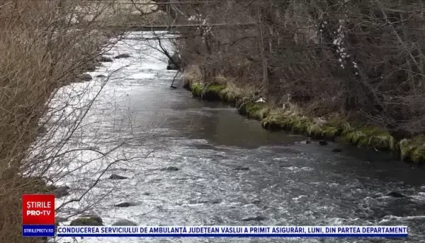 Bătrân din Bistrița, găsit mort în râul care curgea la marginea grădinii sale. Cum ar fi ajuns acolo