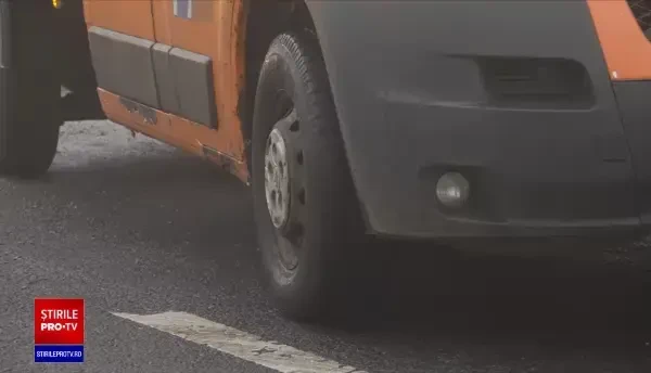 Accidente în lanț pe centura ocolitoare a Brașovului. 23 de autovehicule au fost implicate