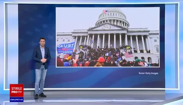 Pe unde au reușit să intre manifestanții în Congresul SUA. Poliția a fost nepregătită