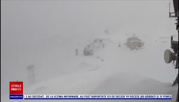 Risc mare de avalanșă în munții Făgăraș. Recomandările salvamontiștilor