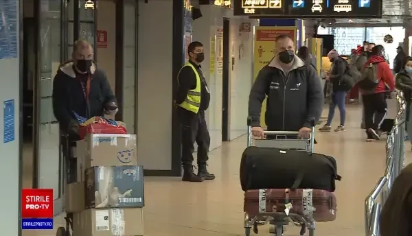 Numărul pasagerilor care au trecut prin aeroporturi în 2020, cu 70% mai mic decât în 2019