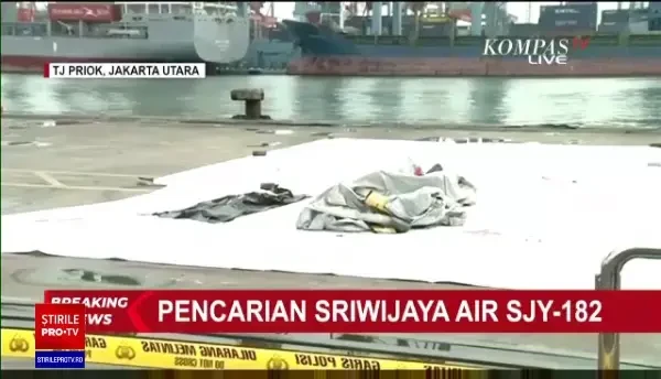 Resturi şi fragmente de corpuri descoperite în zona unde a dispărut avionul Sriwijaya Air