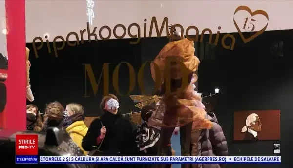 Festival de turtă dulce la Tallinn, în Estonia. Toma principală a evenimentului: moda